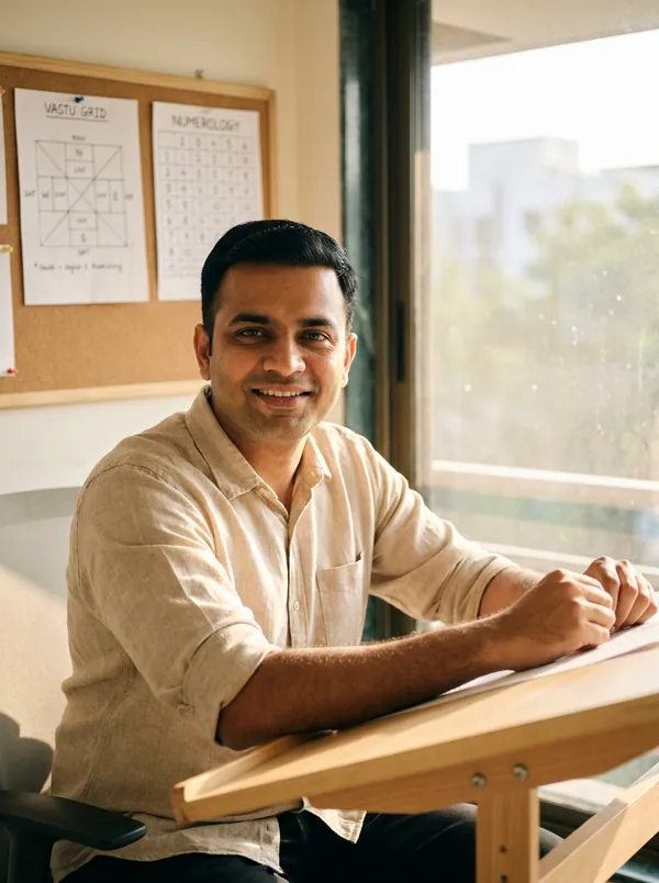Portrait of Aarav Mehta, a Kalpa guide