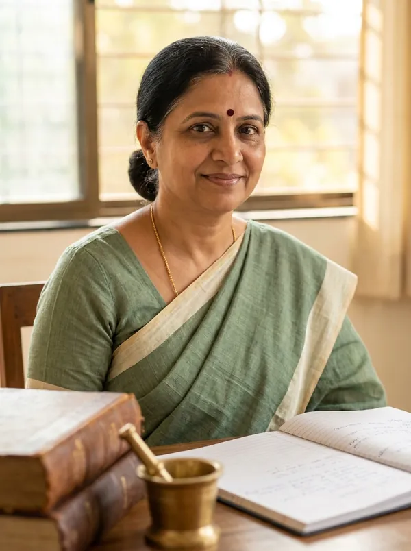 Portrait of Dr. Kavita Iyer, a Kalpa guide